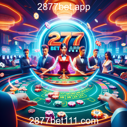 Experiência Imersiva com Dealer Ao Vivo no 2877bet.app